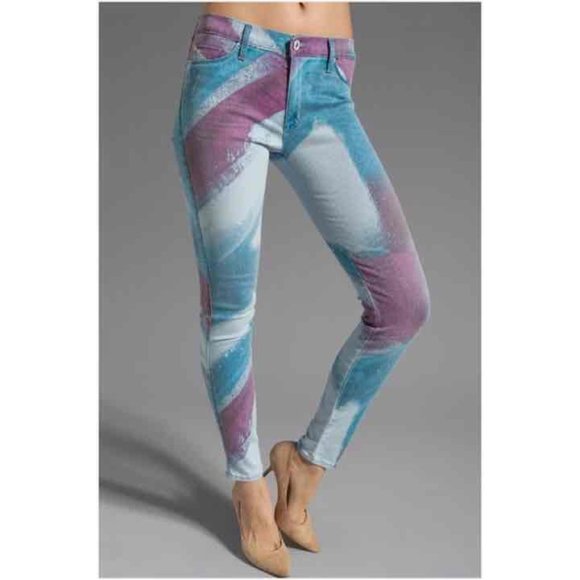 Hudson Nico skinny Jeans/Jeggings 4th of JULY!! Sz 27 - Picture 2 of 6